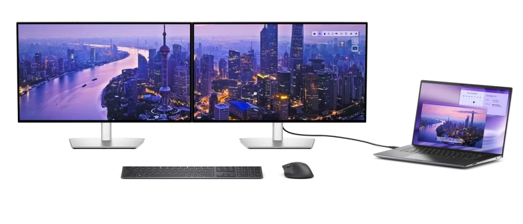 Dell Ultrasharp U2725QE 4K Thunderbolt Hub Monitor - 27 inch, 4K UHD (3840 x 2160), IPS Black 120Hz, USB-C 90W, RJ45 26 monitor u2725qe daisy chain