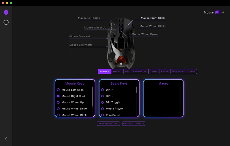 ANGRY MIAO AM Infinity Gaming Mouse - 49g, Full Metal, Dual 8K+3950 63 mouse terminal 2