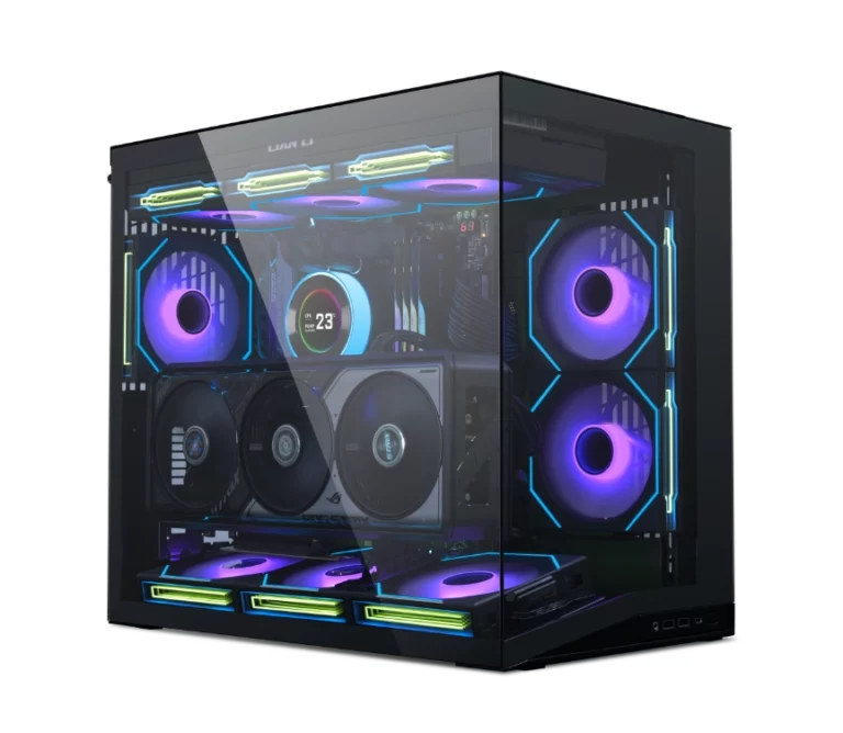 Lian Li O11D Mini V2 Flow White Mid Tower ATX Case 9 o11mini v2 00 768x668 1