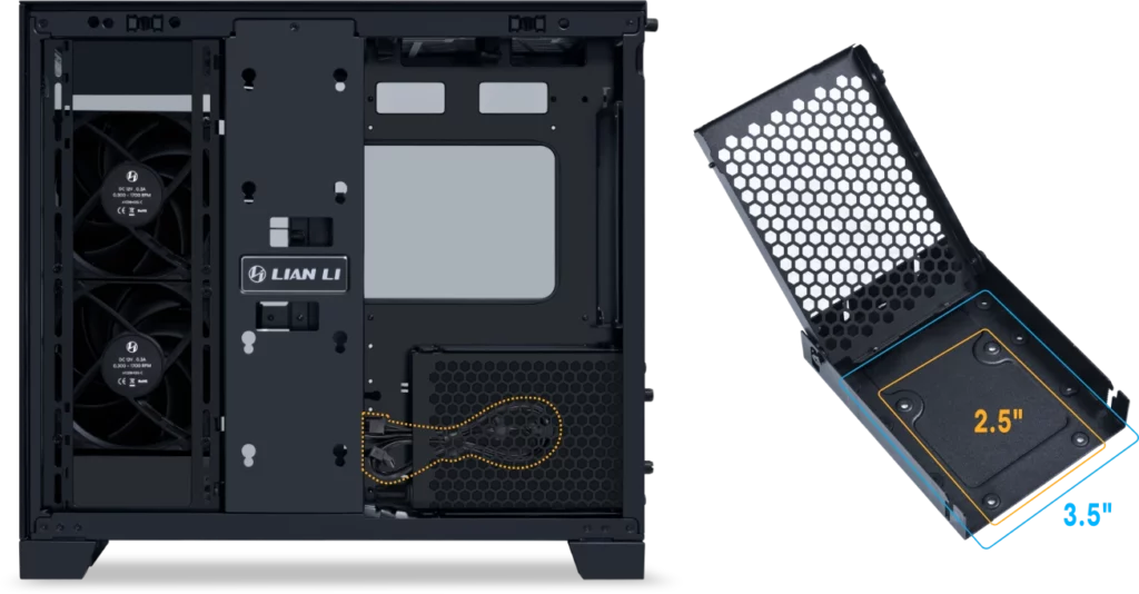 Lian Li O11D Mini V2 Flow White Mid Tower ATX Case 48 o11mini v2 25 1024x534 1