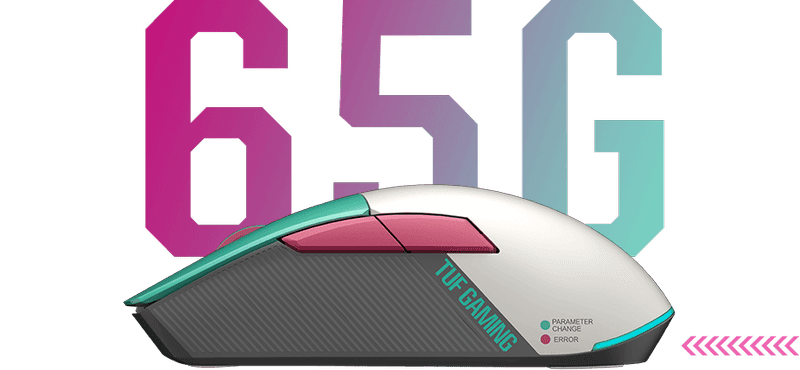 ASUS TUF GAMING Mini Wireless Mouse Hatsune Miku Edition Gaming Mouse 26 pd 2 2