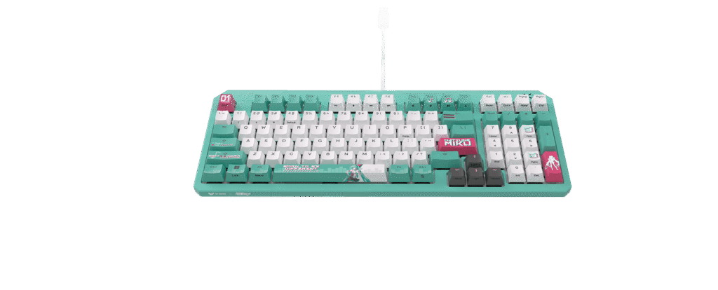 ASUS TUF Gaming K3 Gen II Hatsune Miku Edition Gaming Keyboard 30 pd 3 3