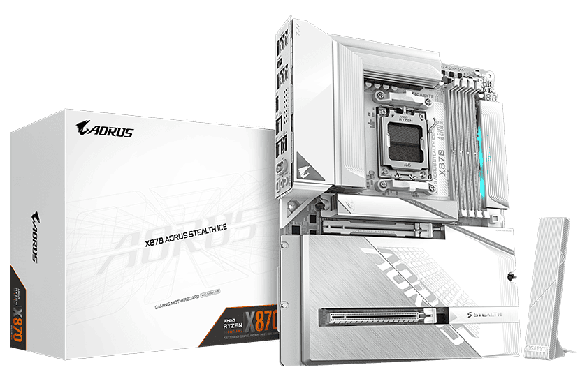GIGABYTE X870 AORUS STEALTH ICE Mainboard 29 summary
