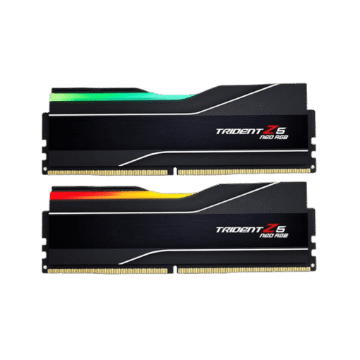 G.Skill Trident Z5 Neo RGB Black 32GB (2x16GB) DDR5 Memory Kit - 6400MHz CL32 (F5-6400J3239G16GX2-TZ5NR)