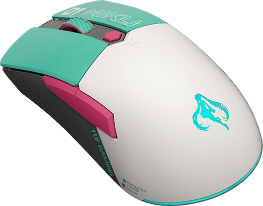 ASUS TUF GAMING Mini Wireless Mouse Hatsune Miku Edition Gaming Mouse 20 tuf gaming mini wireless mouse
