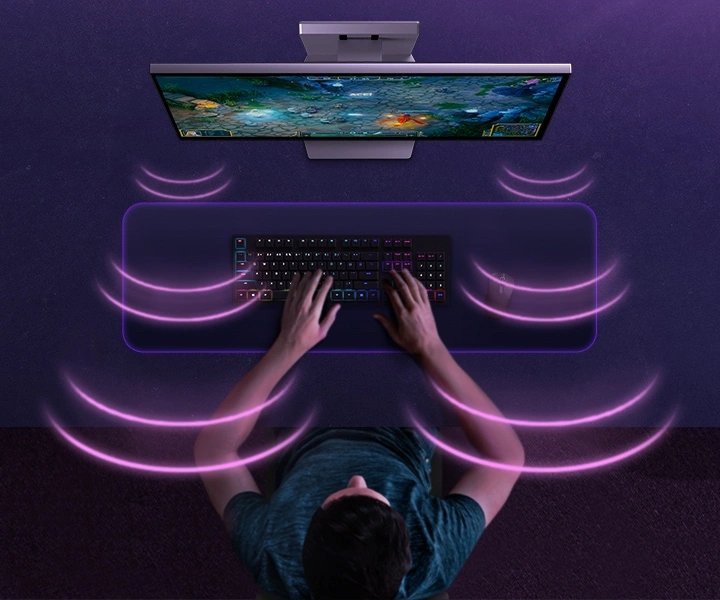 Samsung Odyssey 3D G90XF LS27FG900XEXXV Gaming Monitor - 27", UHD 4K (3840x2160), 16:9, IPS, 165Hz, HDR10+ Gaming 41 vn feature enrich your sound experience 545183715