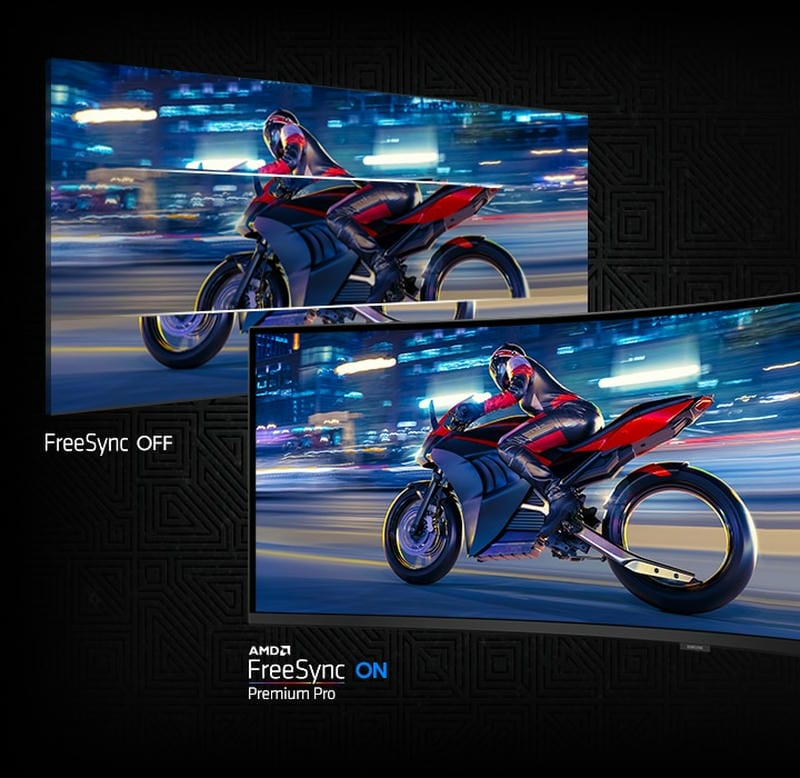 Samsung Odyssey G9 G91F LS49FG912EEXXV Gaming Monitor - 49 inch, Dual QHD (5120 x 1440), 32:9, VA, 144Hz, Curved 1000R 46 vn feature get smooth action without disruption 545190594