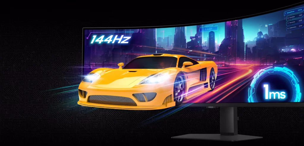 Samsung Odyssey G9 G91F LS49FG912EEXXV Gaming Monitor - 49 inch, Dual QHD (5120 x 1440), 32:9, VA, 144Hz, Curved 1000R 45 vn feature nbsp 545190574