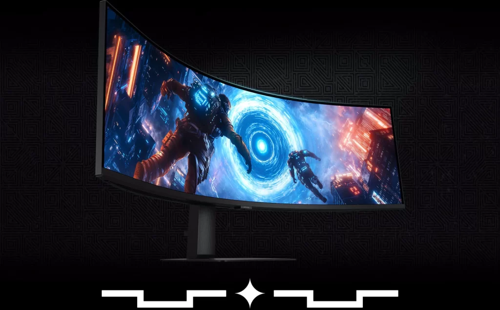 Samsung Odyssey G9 G91F LS49FG912EEXXV Gaming Monitor - 49 inch, Dual QHD (5120 x 1440), 32:9, VA, 144Hz, Curved 1000R 41 vn feature nbsp 545190592