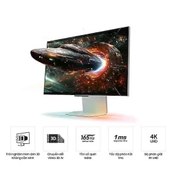 Samsung Odyssey 3D G90XF LS27FG900XEXXV Gaming Monitor - 27", UHD 4K (3840x2160), 16:9, IPS, 165Hz, HDR10+ Gaming 32 vn odyssey 3d g90xf ls27fg900xexxv 545727216