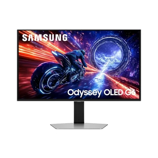 Samsung Odyssey OLED G6 G60SF LS27FG602SEXXV Gaming Monitor - 27 inch, OLED, 500Hz, QHD 16:9 (2560 x 1440), HDR10+ Gaming