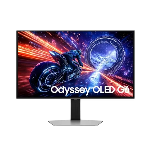 Samsung Odyssey OLED G6 G60SF LS27FG602SEXXV Gaming Monitor - 27 inch, OLED, 500Hz, QHD 16:9 (2560 x 1440), HDR10+ Gaming