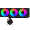 Lian Li Hydroshift II LCD-C 360CL Black AIO Liquid CPU Cooler - 3 x UNI FAN CL Wireless, 2.1 inch IPS 480×480 res LCD Screen