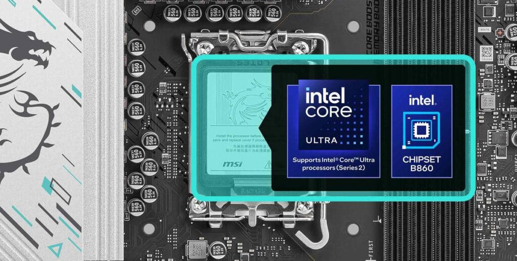 MSI B860M GAMING PLUS WIFI Mainboard 30 2 1