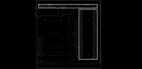 TRYX LUCA L70 White Gaming Case - E-ATX, Mid Tower, Tempered Glass 29 2 4 2