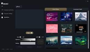 3.5-inch Square large screen