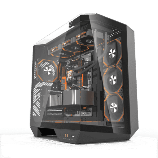 DarkFlash DY470 Black Full-Tower ATX Gaming Case