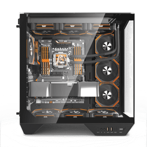 DarkFlash DY470 Black Full-Tower ATX Gaming Case