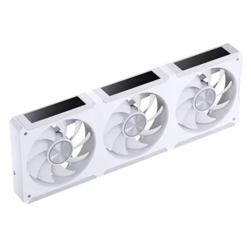 JONSBO TF3-360SCB White AIO Liquid Cooling - 3.5 inches IPS Main Screen (640×480 px), 360mm radiator