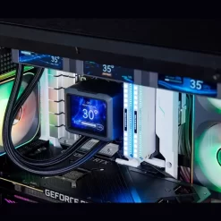 JONSBO TF3-360SCB White AIO Liquid Cooling - 3.5 inches IPS Main Screen (640×480 px), 360mm radiator 26 202572146748 600x600 1