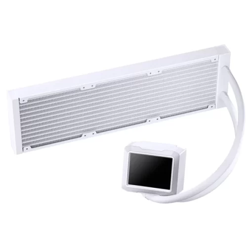 JONSBO TF3-360SCB White AIO Liquid Cooling - 3.5 inches IPS Main Screen (640×480 px), 360mm radiator
