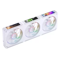 JONSBO TF3-360SCB White AIO Liquid Cooling - 3.5 inches IPS Main Screen (640×480 px), 360mm radiator 34 202572194599 600x600 1