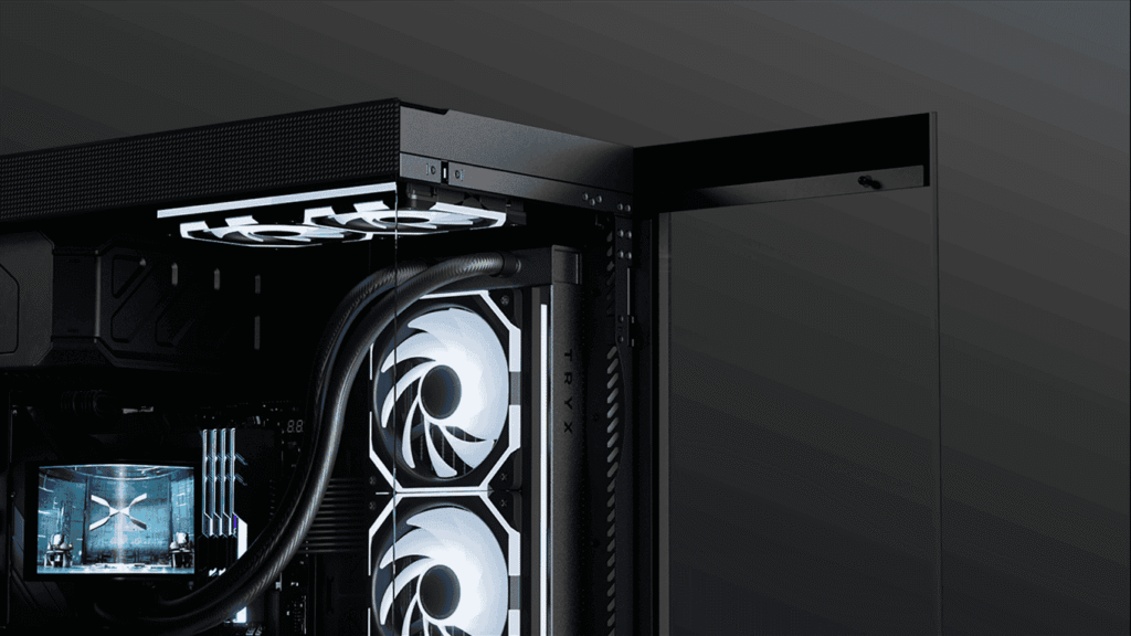 TRYX LUCA L70 Black Gaming Case - E-ATX, Mid Tower, Tempered Glass 33 3 1 1