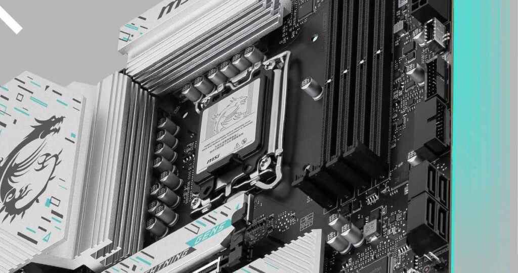 MSI B860M GAMING PLUS WIFI Mainboard 32 4 1