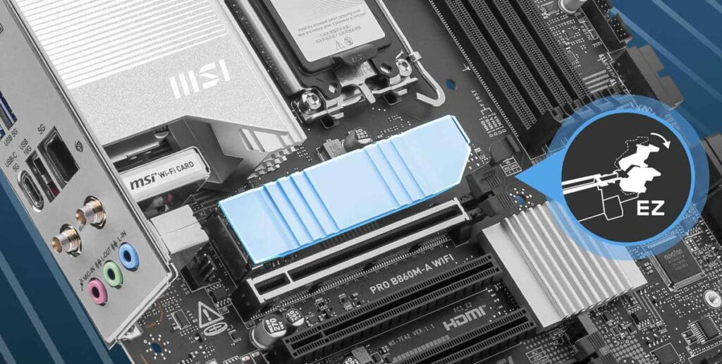 MSI PRO B860M-A WIFI Mainboard 29 8