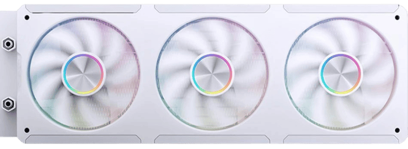 JONSBO TF3-360SCB White AIO Liquid Cooling - 3.5 inches IPS Main Screen (640×480 px), 360mm radiator 55 9 1