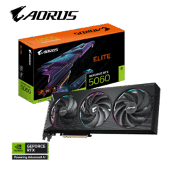 GIGABYTE AORUS GeForce RTX 5060 ELITE 8G (GV-N5060AORUS E-8GD) Graphics Card 12 AORUS GeForce RTX™ 5060 ELITE 8G 02