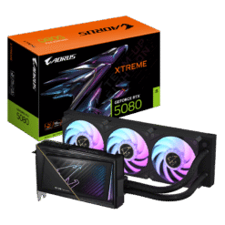 GIGABYTE AORUS GeForce RTX 5080 XTREME WATERFORCE 16G (GV-N5080AORUSX W-16GD) Graphics Card