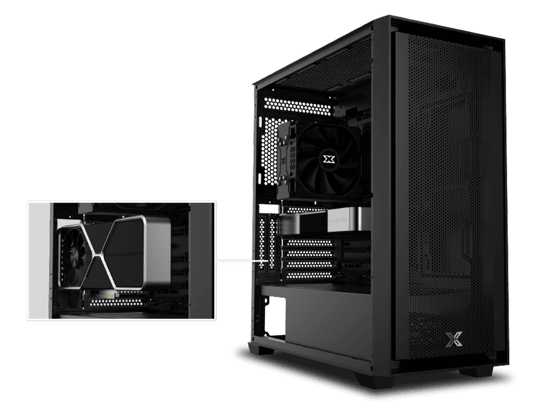 XIGMATEK ANUBIS PRO 4FX (EN40771) Tempered Case - E-ATX, 4x 120m ARGB 43 Anubis Pro OVERVIEW 03