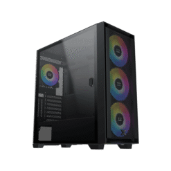 XIGMATEK ANUBIS PRO 4FX (EN40771) Tempered Case - E-ATX, 4x 120m ARGB