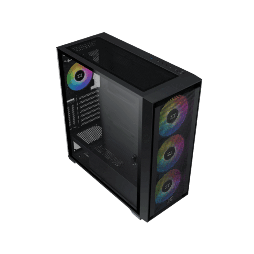 XIGMATEK ANUBIS PRO 4FX (EN40771) Tempered Case - E-ATX, 4x 120m ARGB
