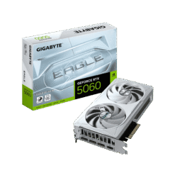 GIGABYTE GeForce RTX 5060 EAGLE OC ICE 8G (GV-N5060EAGLEOC ICE-8GD) Graphics Card
