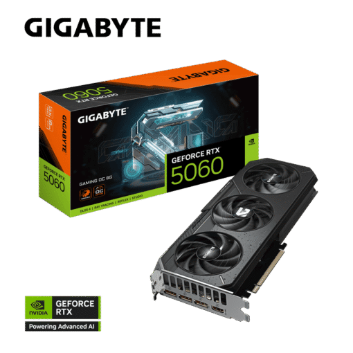 GIGABYTE GeForce RTX 5060 GAMING OC 8G (GV-N5060GAMING OC-8GD) Graphics Card