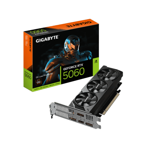 GIGABYTE GeForce RTX 5060 OC Low Profile 8G (GV-N5060OC-8GL) Graphics Card