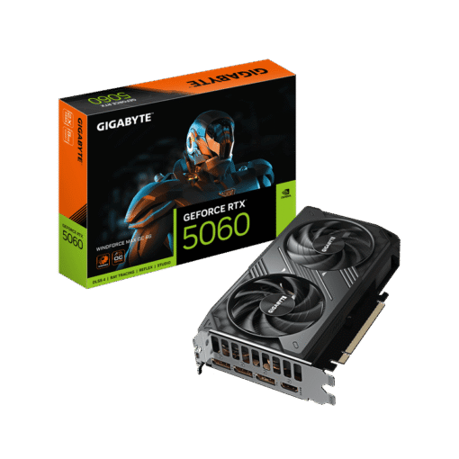 GIGABYTE GeForce RTX 5060 WINDFORCE MAX OC 8G (GV-N5060WF2MAX OC-8GD) Graphics Card