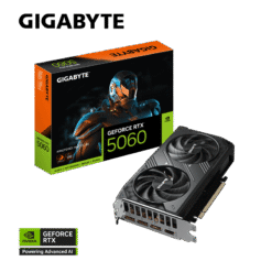 GIGABYTE GeForce RTX 5060 WINDFORCE MAX OC 8G (GV-N5060WF2MAX OC-8GD) Graphics Card 12 GeForce RTX™ 5060 WINDFORCE MAX OC 8G 02
