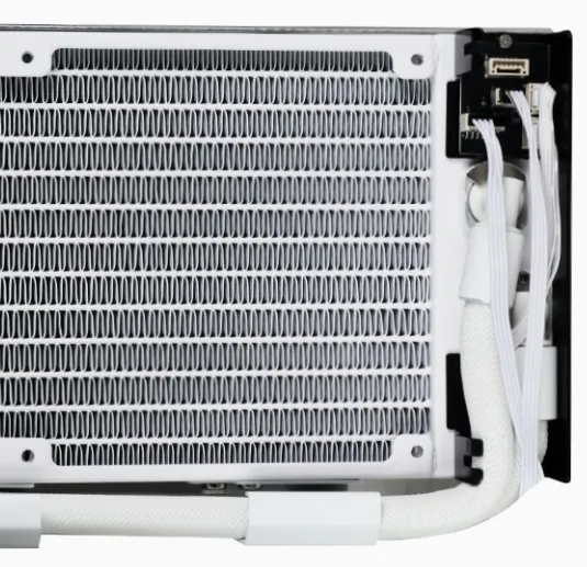 Lian Li Hydroshift II LCD-C 360N Black AIO Liquid CPU Cooler - 2.1 inch IPS 480×480 res LCD Screen 32 HS2 m 12