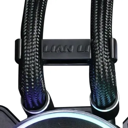 Lian Li Hydroshift II LCD-C 360N Black AIO Liquid CPU Cooler - 2.1 inch IPS 480×480 res LCD Screen 60 HS2 m 40