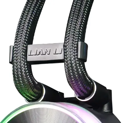 Lian Li Hydroshift II LCD-C 360N Black AIO Liquid CPU Cooler - 2.1 inch IPS 480×480 res LCD Screen 61 HS2 m 41