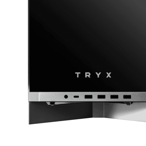TRYX LUCA L70 White Gaming Case - E-ATX, Mid Tower, Tempered Glass