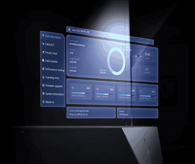Lexar NQ780 4 mb 1