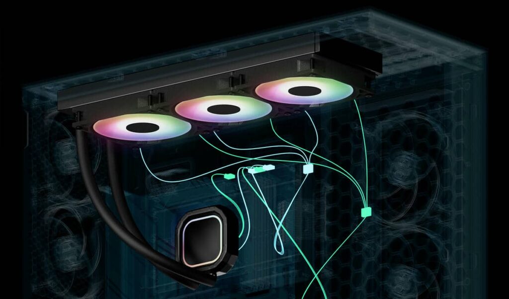 Liquid Freezer III Pro 360 A-RGB Black AIO Liquid CPU Cooler 30 Liquid Freezer III Pro Kabelmanagement LFIII Pro Fremdprodukt A RGB