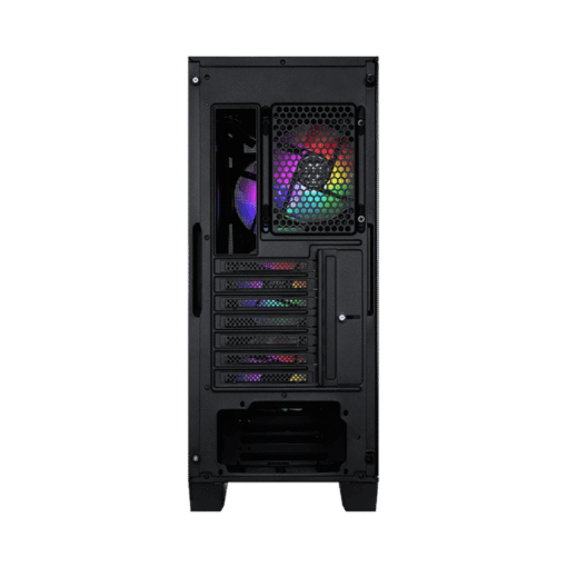 MSI MAG FORGE 130A AIRFLOW Gaming Case - Black, ATX, Tempered Glass, 4x 120mm ARGB included