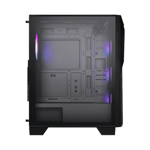 MSI MAG FORGE 130A AIRFLOW Gaming Case - Black, ATX, Tempered Glass, 4x 120mm ARGB included