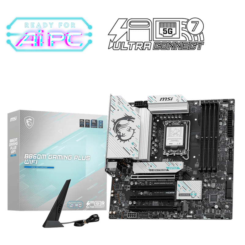 MSI B860M GAMING PLUS WIFI Mainboard 71 MSI B860M GAMING PLUS WIFI pic 1