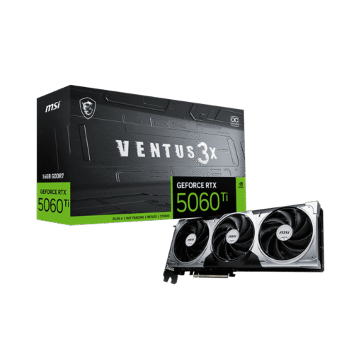 MSI GeForce RTX 5060Ti 16G VENTUS 3X OC Graphics Card